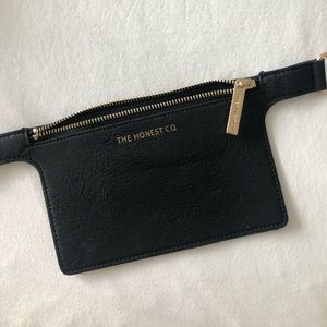 Honest Company Black Waist Bag